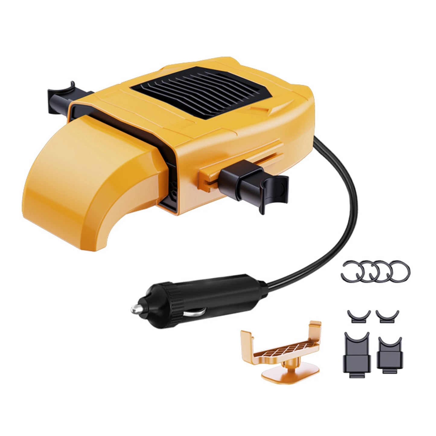 12V Electric Portable Cooling Heating Fans Heater 150w