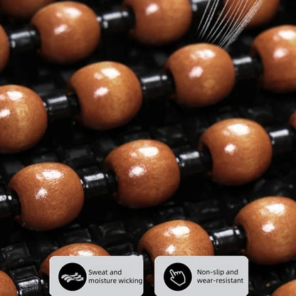 Car Cool Wooden Bead Universal Seat Cushion