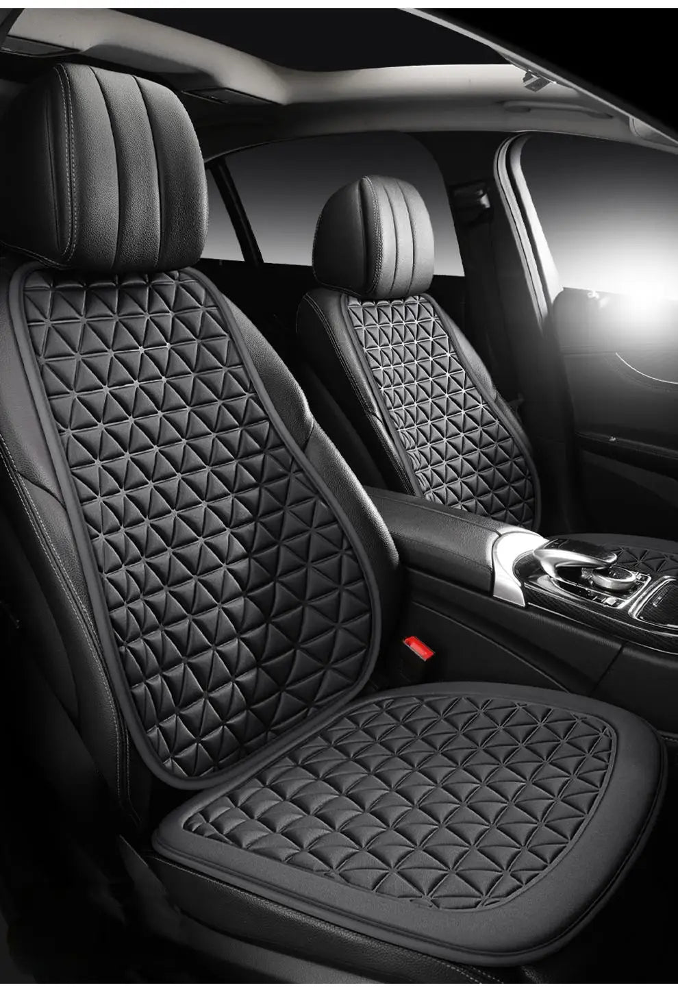 Car Breathable Fabric 3D Triangular Convex Hip Massage Cushion