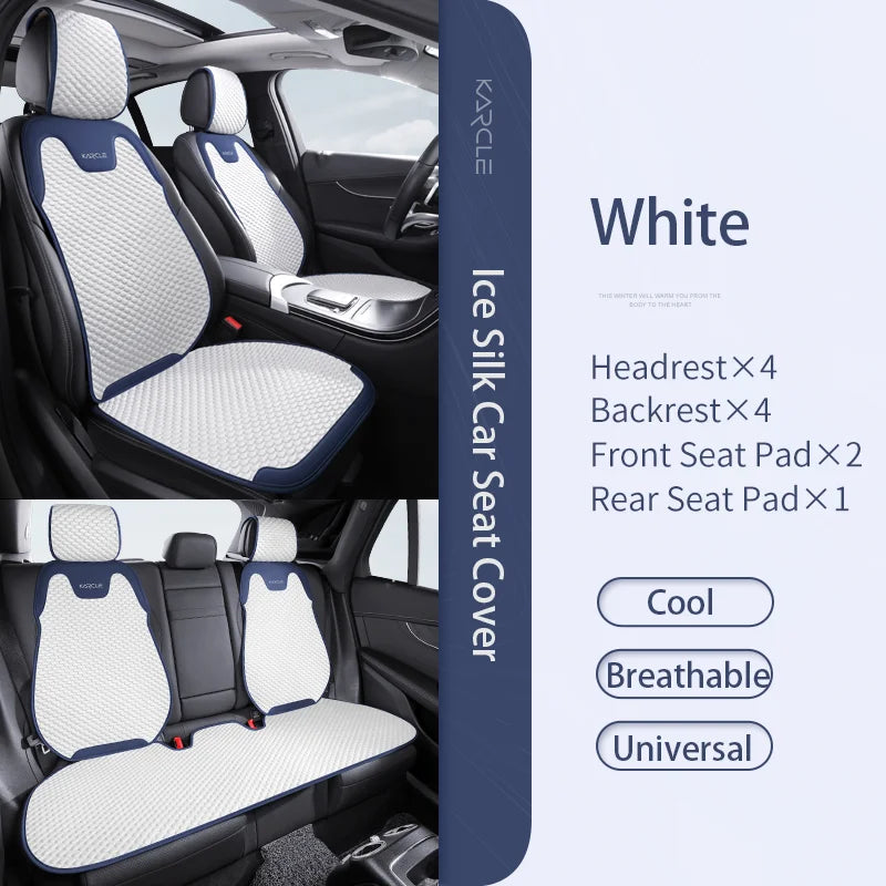 Car Universal Ice Silk Summer Breathable Seat Cushion
