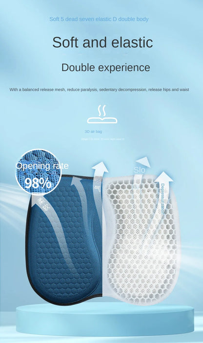 Car 3D Silica Gel Seat Cover Cushion