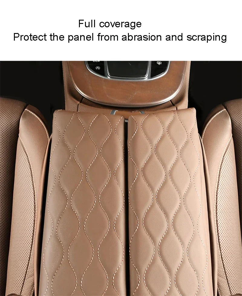 Car Center Console Armrest Box Cover Pad Organizer For Mercedes Benz