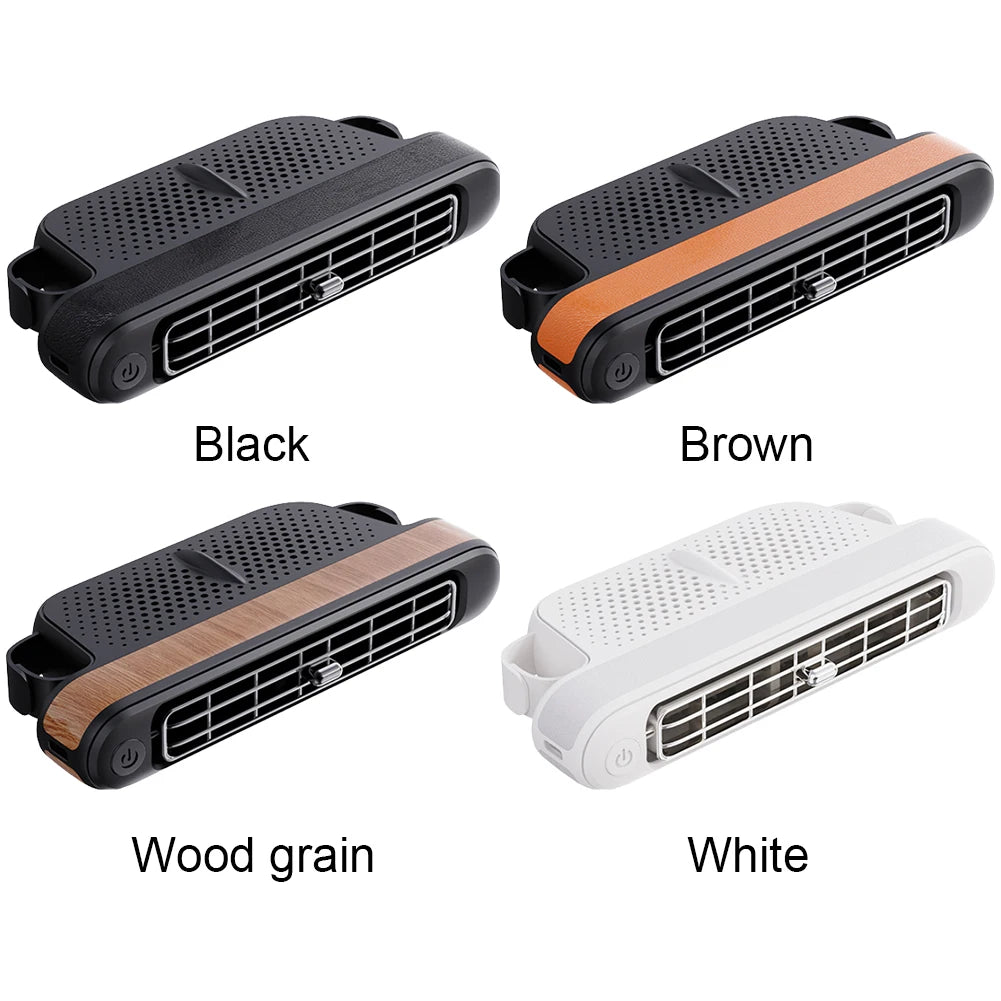 Car USB Autonomous Cooling Portable Backseat 3 Speeds Fans