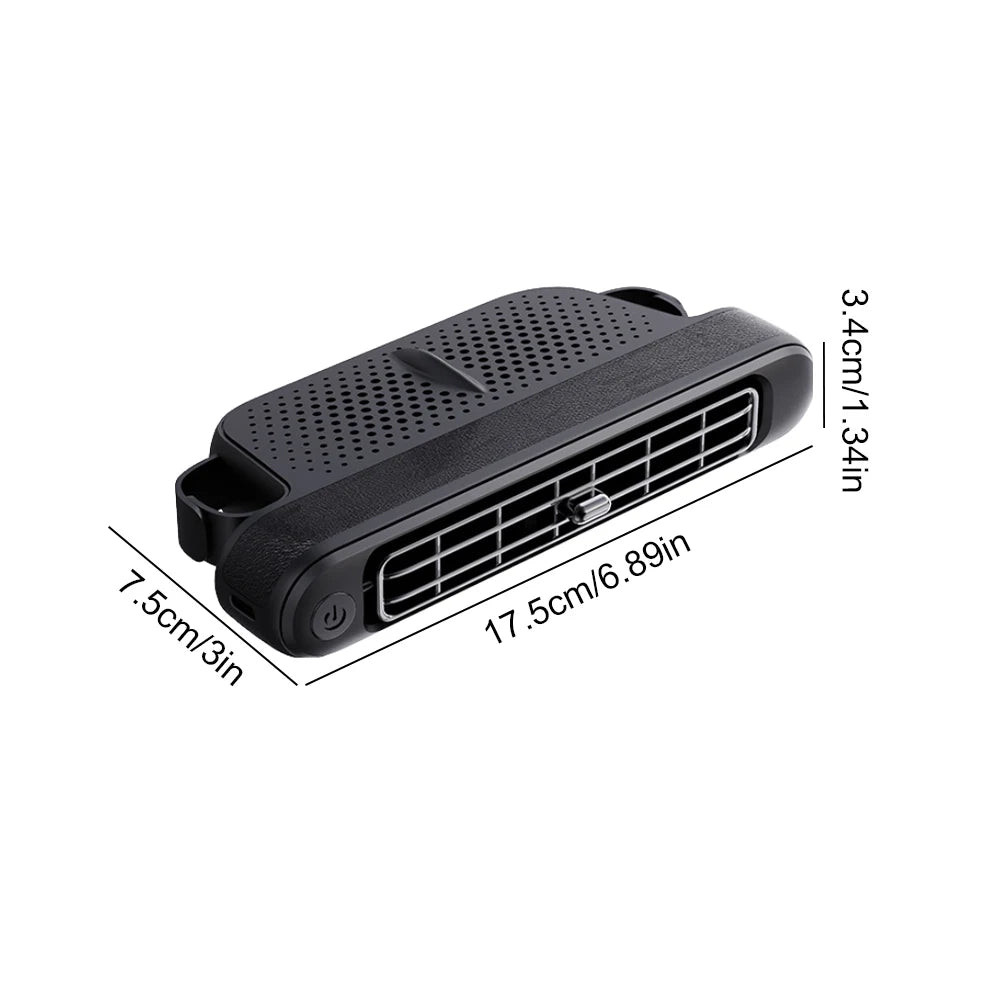 Car USB Autonomous Cooling Portable Backseat 3 Speeds Fans