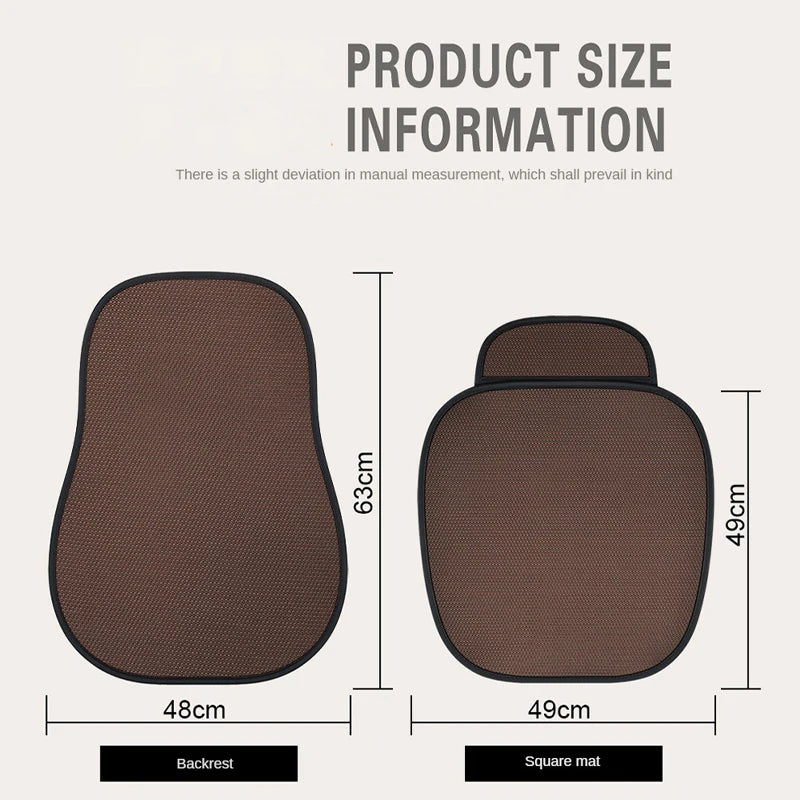 Car Seat Pad Summer Breathable Refreshing Anti-Slip Seat Cushion