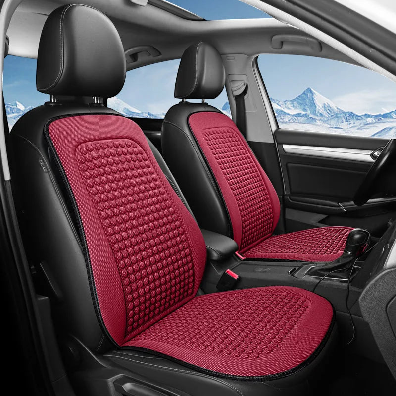 Auto Car Suv Truck Van Summer Cool Ice Silk Seat Cushion