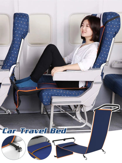 Car Travel Hammock Childen Adults Long Distance Travel Sleeping Bed Bus