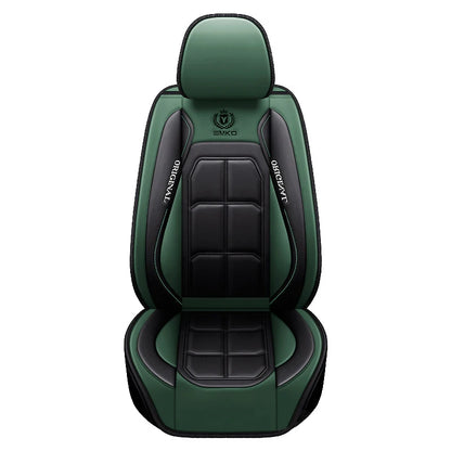 Car Luxury Pu Leather Universal Auto Front Seat Protective Seat Cushion