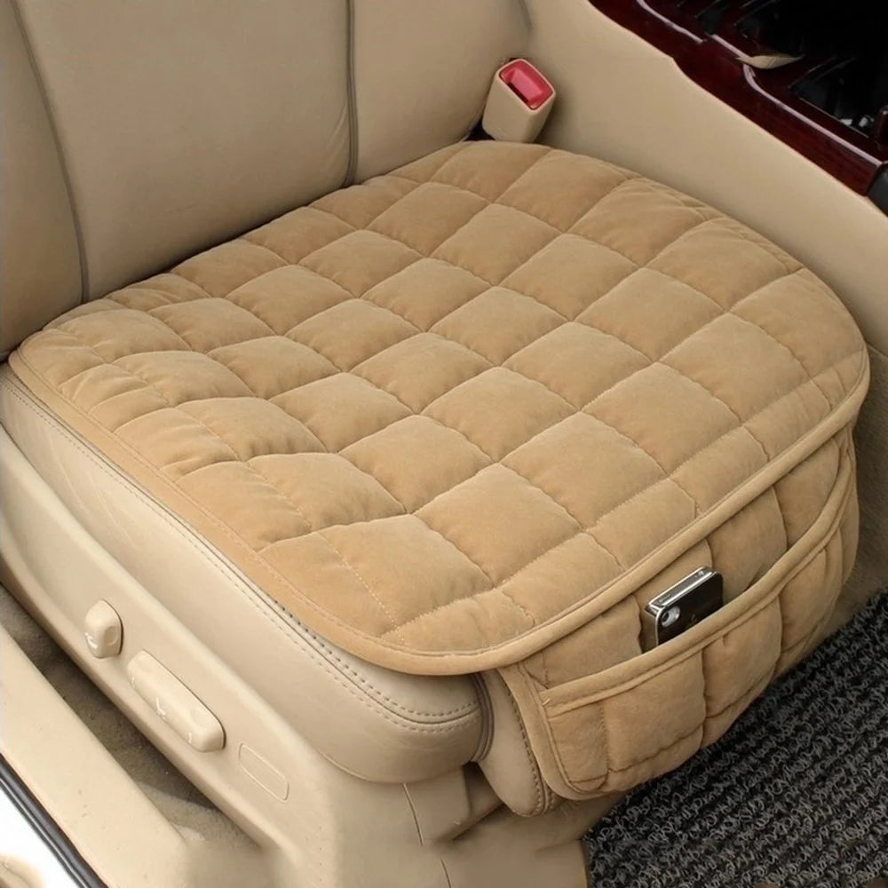 Car Universal Winter Warm Seat Anti-slip Front Chair Seat Breathable Cushion