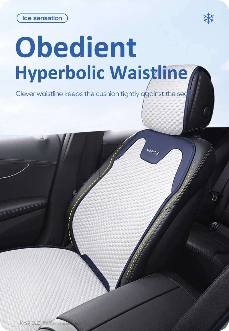 Car Universal Ice Silk Summer Breathable Seat Cushion