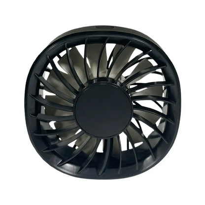 Car Powerful USB Colorful LED Light Low Noise Vent Clip Fan