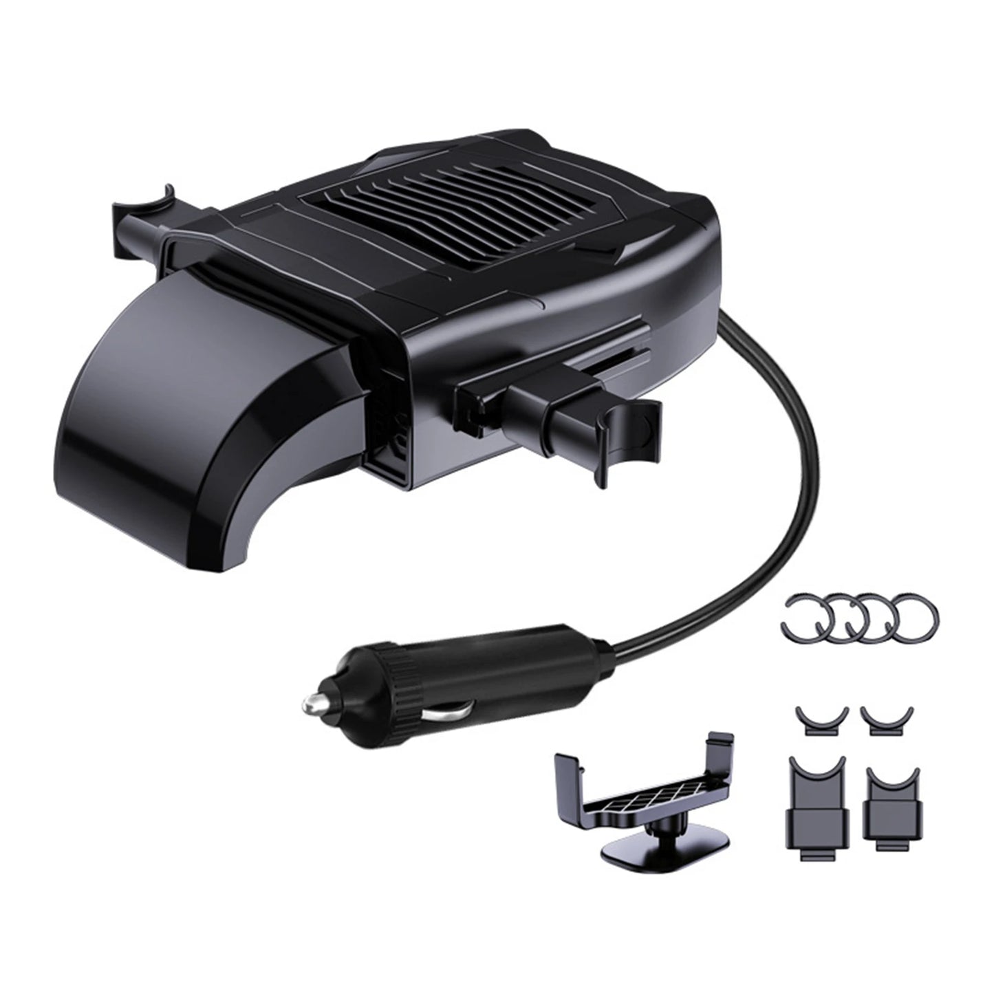 12V Electric Portable Cooling Heating Fans Heater 150w