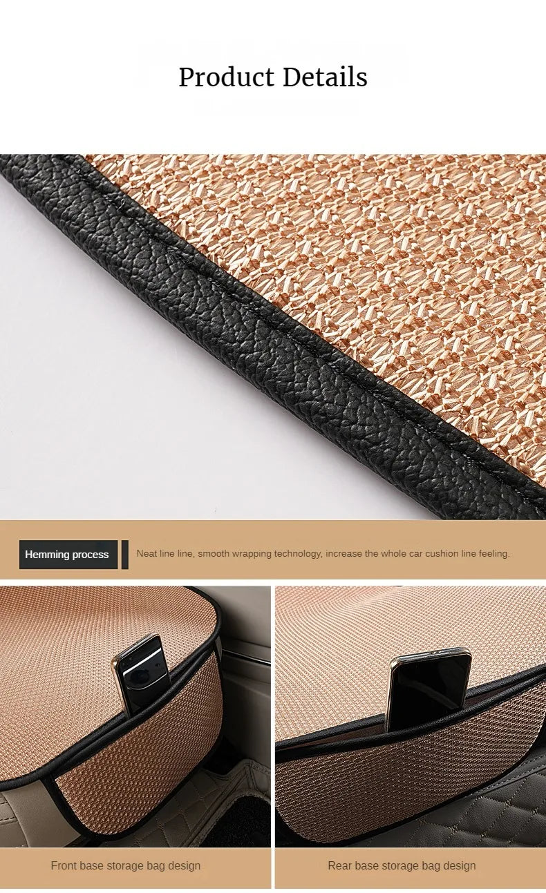 Car Summer Cool Breathable Seat Cushion 3 pcs