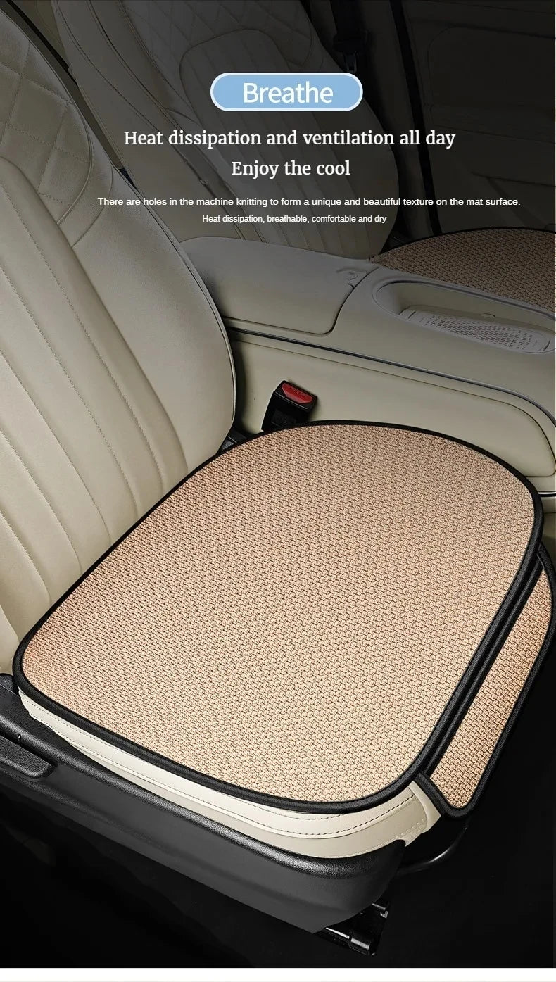 Car Summer Cool Seat Cushion Breathable Comfort Covers