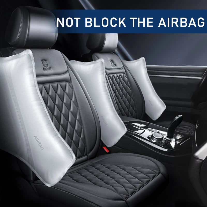 Car Heated Seat Cover 12/24V 30‘ Fast Heating Seat Cushion Universal Car Heater