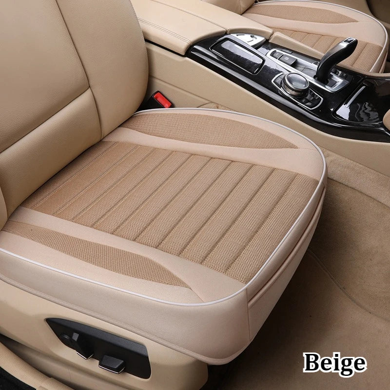 Car Breathable Business Soft Linen Fabric Seat Covers