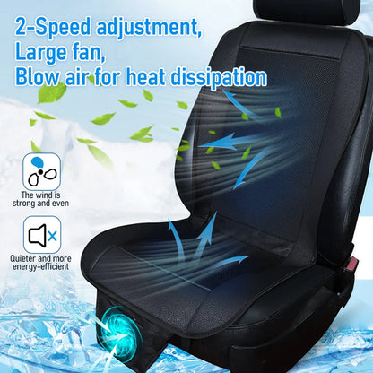 Car 3D Spacer DC 12V Summer Cool Air Seat Cushion