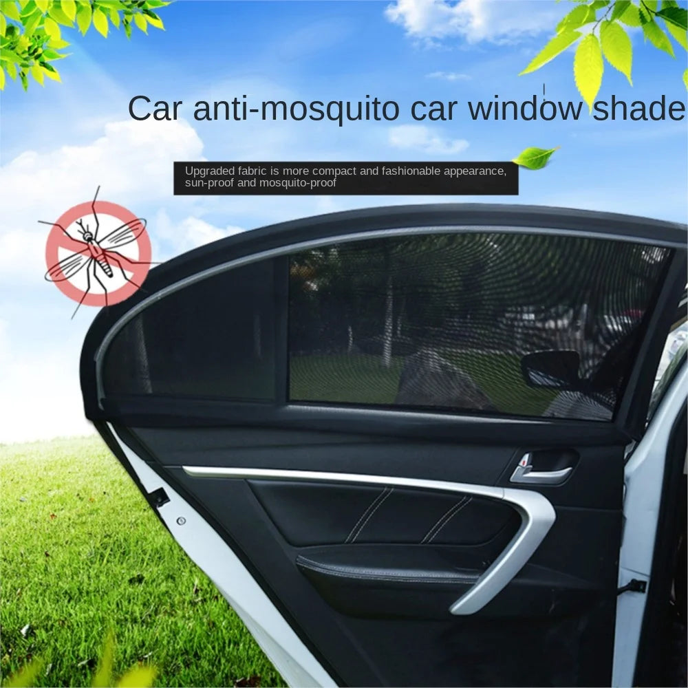 Summer Car Sunscreen Heat Insulation Door Side Window Sunshade Screen Window Anti-ultraviolet
