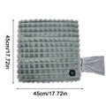 Car Heated Seat Cushion 3 Level Adjustable Winter Electric Warm Chair Seat Cushion