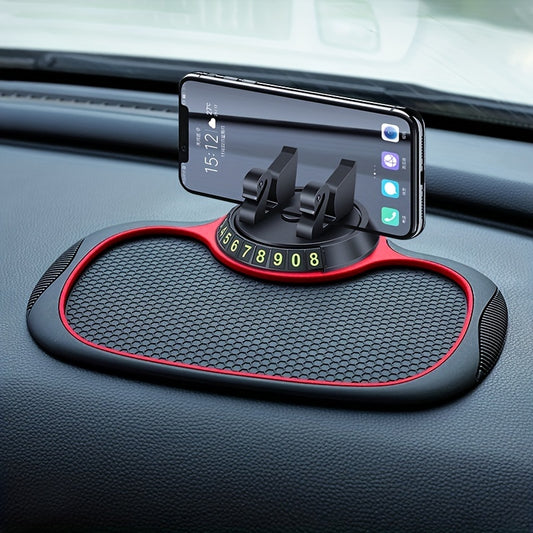 Car Universal Silicone Phone Mount Mat Anti-Slide Multi Functional Holder