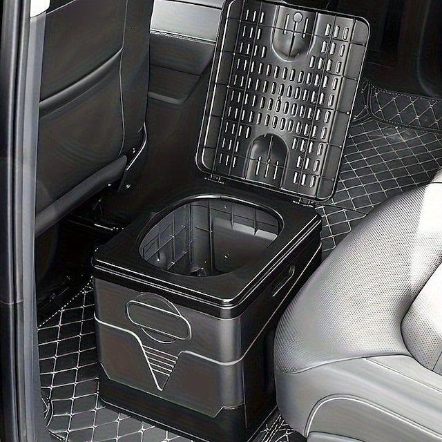 Car Folding Toilet Portable Outdoor Camping Trip Urinal Emergency Mobile Toilet