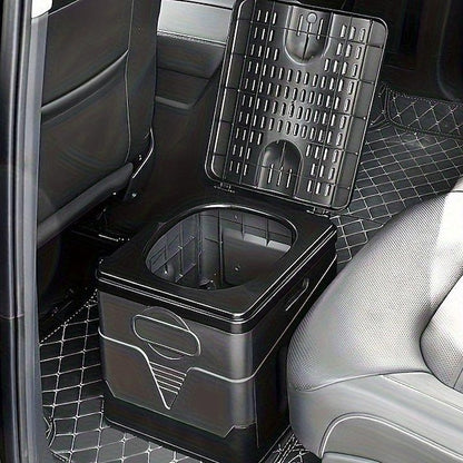 Car Folding Toilet Portable Outdoor Camping Trip Urinal Emergency Mobile Toilet