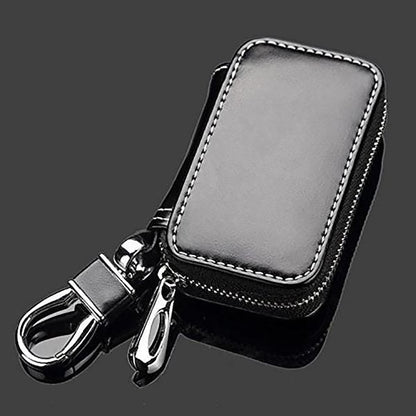 Car Leather Key Holder Case Key Chain Wallet Pouch Bag Case Holder