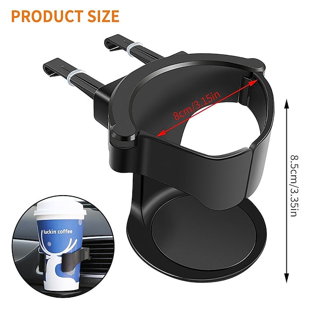 Car Auto Air Vent Drink Cup Bottle Holder Stands Organizer