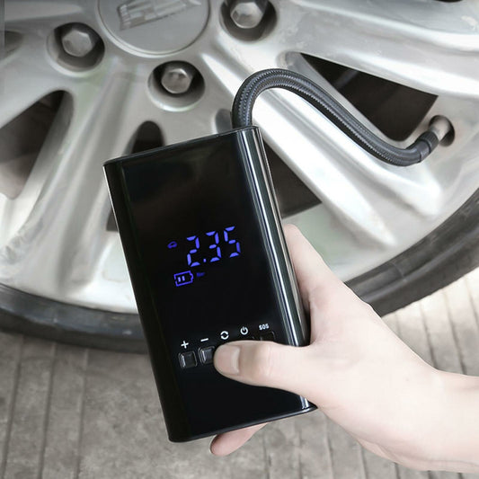 Car Wireless Digital Portable Tire Inflator Handheld Air Compressor Tools 4000mAh
