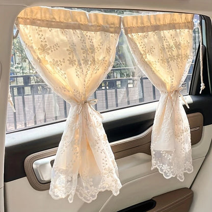 Car Anti UV Curtains Universal Sun Protection Sunscreen Creative Curtains