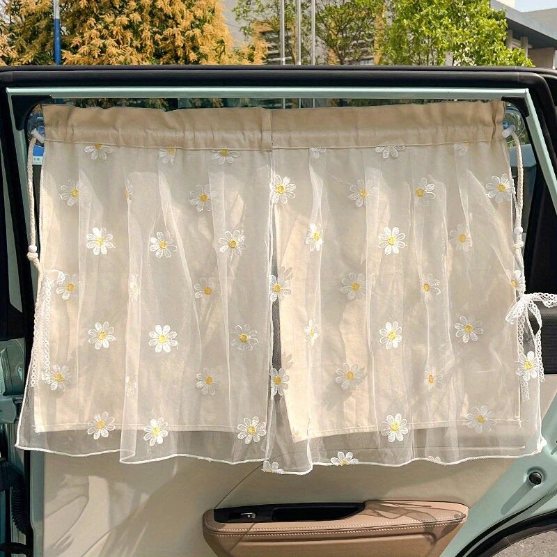 Car Anti UV Curtains Universal Sun Protection Sunscreen Creative Curtains
