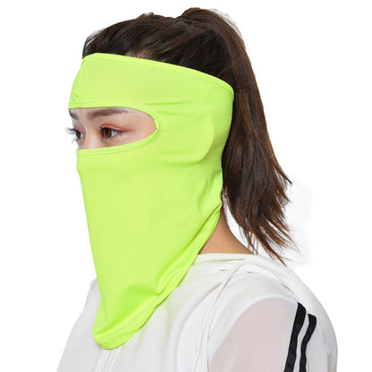 Motorcycle Lycra Soft Face Mask Dustproof Outdoor Sunproof Scarf Masks