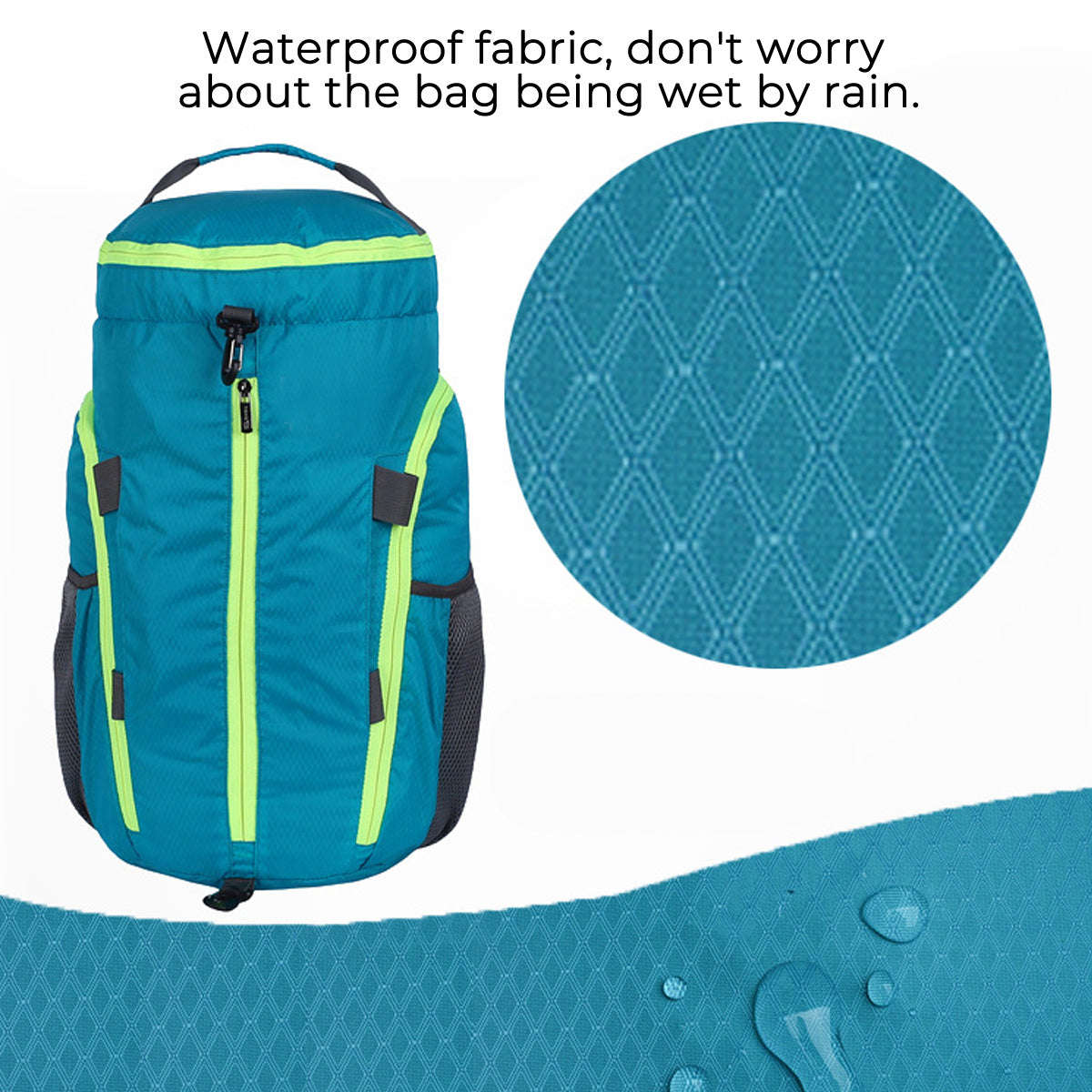 Folding Waterproof Backpack Large Capacity Outdoor Camping Hiking Backpack