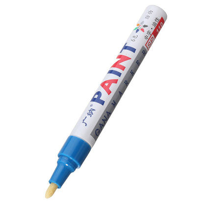 12pcs Color Tyre Permanent Paint Pen Tire Metal Ink Marker Trendy
