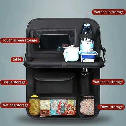 Car Universal Seats Organizer Tablet Holder Multi-Pocket Storage