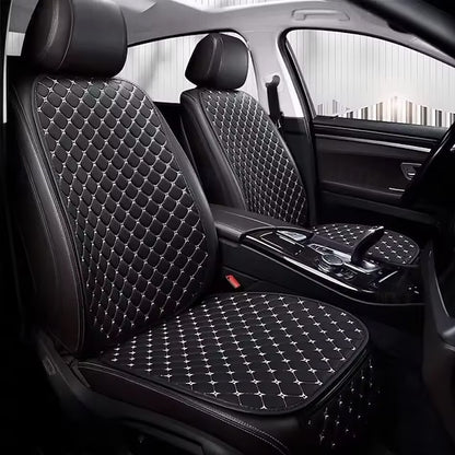 1 Set Leather General Car Minimalism  Durable Four Seasons Seat Cushion