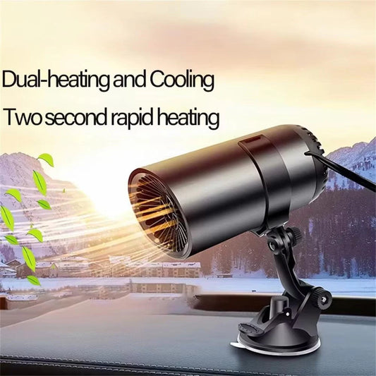 12V/24V 150W Car Heater Portable Electric Fan Automatic Windshield Dryer Defroster