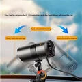 12V/24V 150W Car Heater Portable Electric Fan Automatic Windshield Dryer Defroster