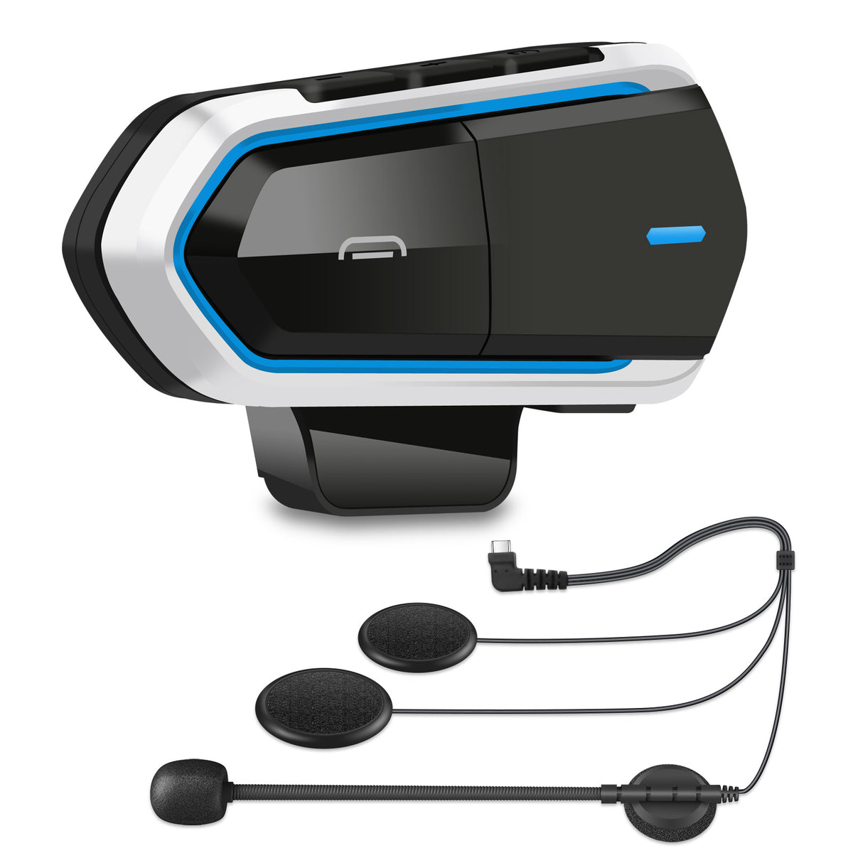 Motorcycle Bluetooth Helmet Headset Wireless Music Headphone Over-ear Stereo Headset