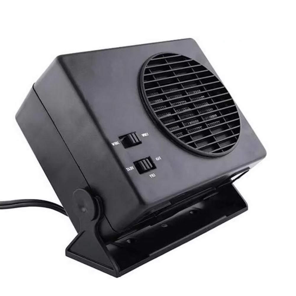 Car Heater Fan 12V Portable Ceramic Heating Cooling Adjustable Window Defroster