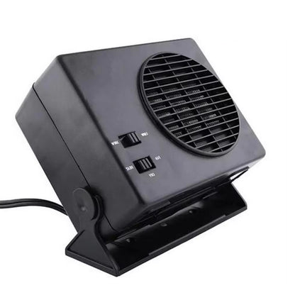 Car Heater Fan 12V Portable Ceramic Heating Cooling Adjustable Window Defroster