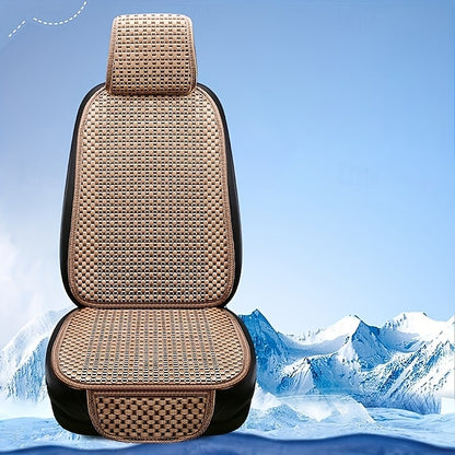 Car Summer Simple Versatile Front Single Comfortable Breathable Seat Cushions