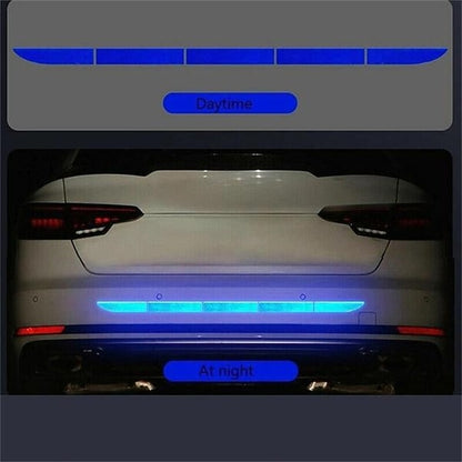 5pcs/set Car Reflective Stickers Waterproof Warning Decals Stickers