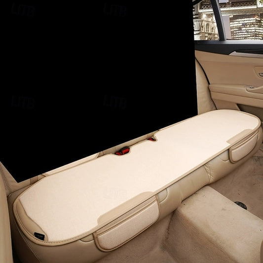 Universal Linen Car Back Breathable Rear Seat Pad Seat Cushion