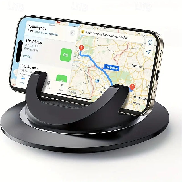 Car Mount Dashboard 360 Rotating Silicon Anti-Slip Desktop Phone Stand Holder