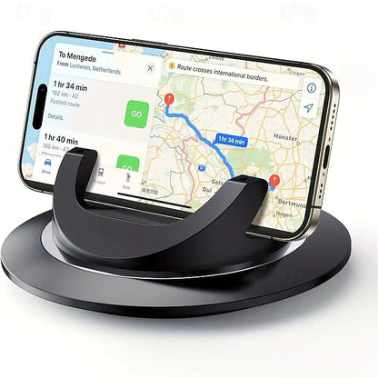 Car Mount Dashboard 360 Rotating Silicon Anti-Slip Desktop Phone Stand Holder
