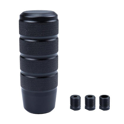 Universal Non-Slip Aluminum Matte JDM Knurled Shift Knob GM Manual Transmission