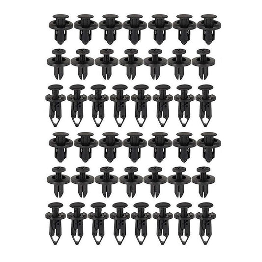 190Pcs Universal Plastic Fender Trim Panel Clips Set Bumper Fasteners Push Pin Rivets Retainer Kit Car Replacement