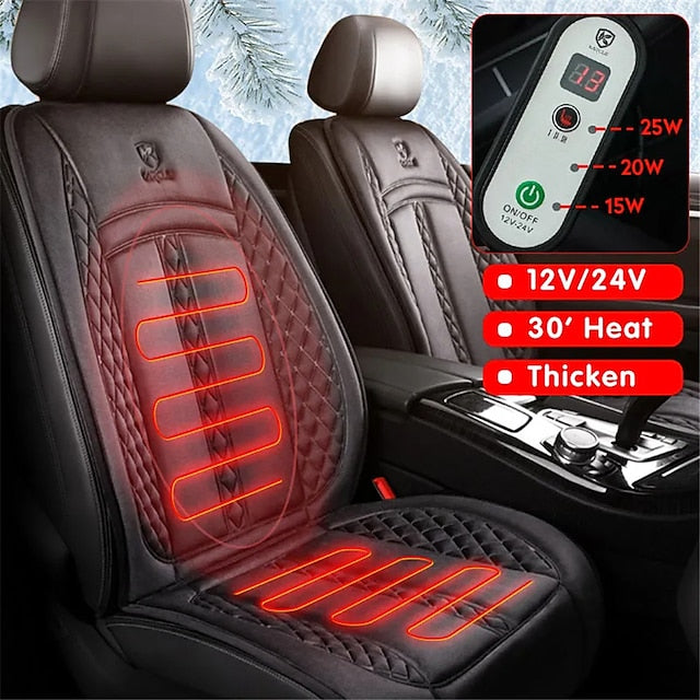 12V Car Universal Winter Warm Electric Heated Seat Cushion