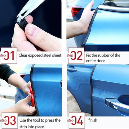 5M Car Auto Door Edge Scratch Protector Strip Guard Trim
